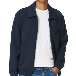 Club Monaco - Tech Terry Jacket (Navy)